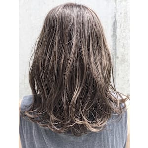 大人女子ぴったり☆ハイライトカラー/keshiki大名ISS