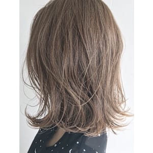 最高の透け感ミルクティーベージュ/keshiki大名KAZU