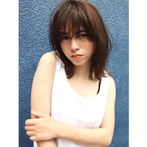 ラフストレートミディ