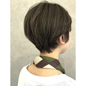 くびれショートグレージュ/keshiki 大名KAREN