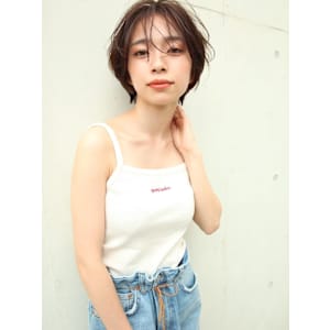 シースルーの愛されショート