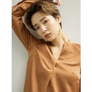 ハンサムベージュショート