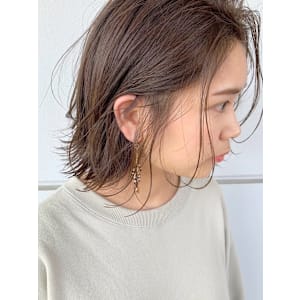 透け感スウィングボブ/keshiki大名KAZU