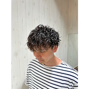 波巻きスパイラル/メンズパーマ/尼崎/立花