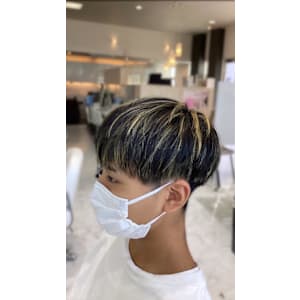 フルハイライト／メンズハイライト／メッシュ／メンズメッシュ - HEARTS hair's五日市店【ハーツヘアーズイツカイチテン】掲載中