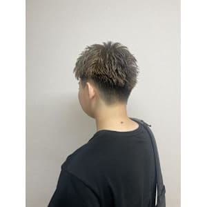 メンズショート/ベージュカラー/メンズハイトーン