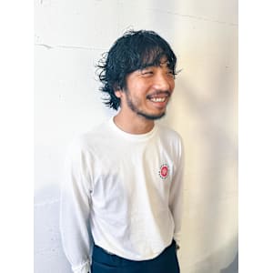 周りと差のつくmen's perm【e's 諸星】