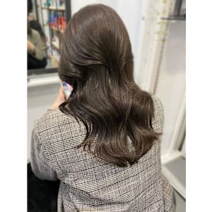 【SOLVER 南】透明感カラー/ヘーゼルグレージュ