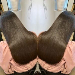 美髪ストレートブラウン【高田馬場　lok】