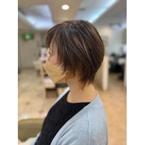 ショートうるふ - hair&make imus MADOMOAZEL【ヘアーアンドメイク イムス マドモアゼル】掲載中
