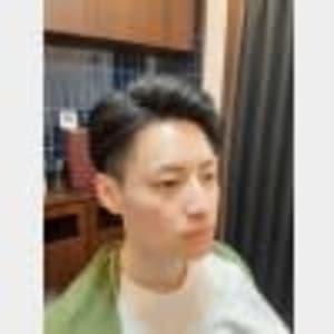 ツーブロック×フロントUPスタイル