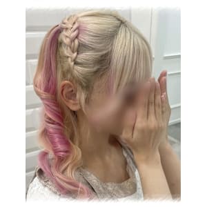 大人気！編み上げハーフツイン♪_ゆう