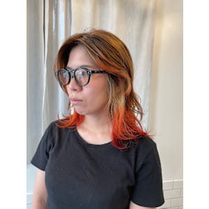 ハイトーン　オレンジカラー