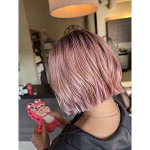 とぅるんカラー/究極修復トリートメント/髪質改善