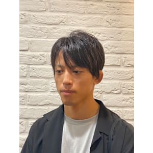 前下がりストレート／東銀座／メンズ