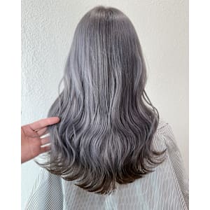 バイカラー_ツートンカラー_グレーアッシュ_シルバーカラー