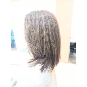 白髪ぼかしハイライト