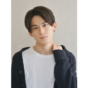 爽やかなナチュラルセンターパート