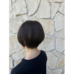 ドライカット×ショートボブ