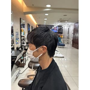 20代30代40代メンズアップバング清潔感爽やかビジカジ