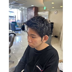 0代30代40代メンズアップバング清潔感爽やかビジカジ