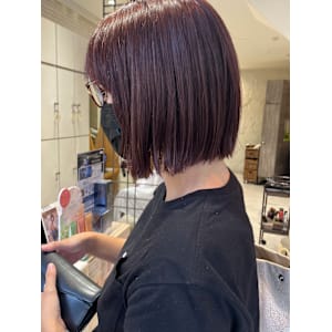 暖色ボブ◎平谷英実