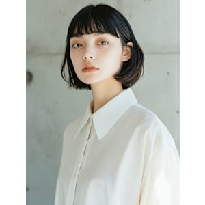 【MICHI 富田店　西村 亜矢】 ショートボブ 20代 