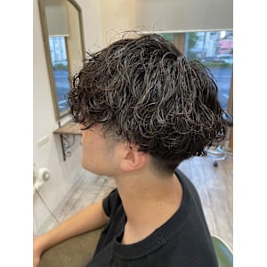 波巻きパーマ/ツイストスパイラル/メンズカット