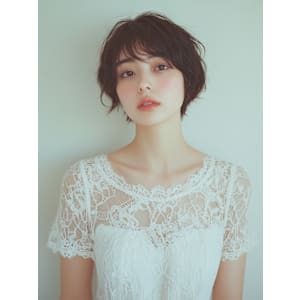 【MICHI 富田店　杉本 郁美】 ショートボブ 髪質改善 