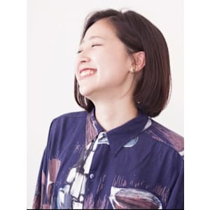 ボブ　前髪なし