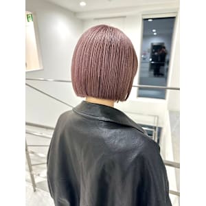 ダブルカラー/ブリーチ有/ブリーチ無/透明感/グレージュ