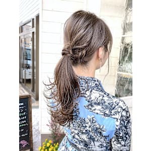 カラーが上手い美容室持ちの良い白髪染めはシェノン赤羽店