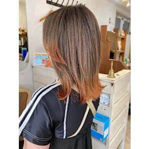 赤羽裾カラーエンドカラー人気美容室