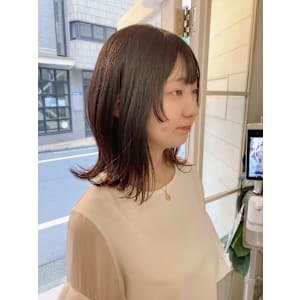 顔周りニュアンスカット赤羽人気美容室