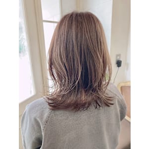 透明感カラーツヤ髪スタイル赤羽駅近美容室