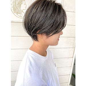 赤羽駅近美容室ショートカット2024人気カラー