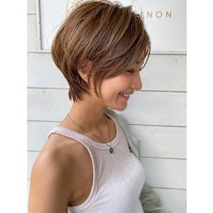 ハイライト2024人気ショートスタイル