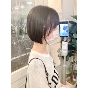 ボブカット艶イルミナカラー2024おすすめ