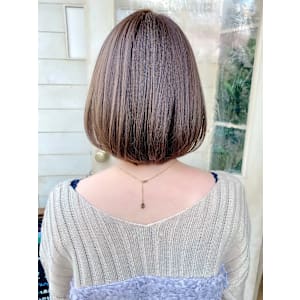 大人可愛CHAINON赤羽丸みボブショート2024人気カラー