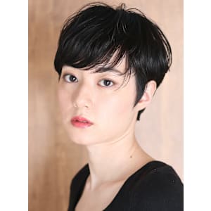 40代50代小顔前髪イメチェンアンブレラカラーショート - INCEPTION  GINZA 銀座【インセプション】掲載中