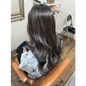 グレージュハイライト池袋イルミナカラー