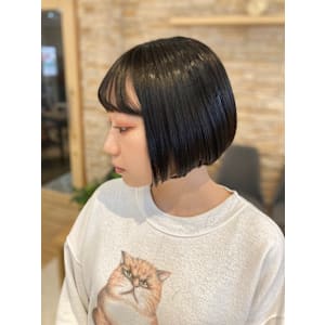 ミニボブ×ワンレングス×ボブ