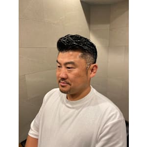 リーゼント７：３スタイル