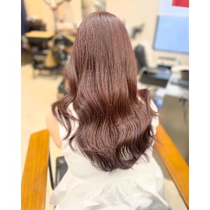 韓国巻き/チェリーカラー/ピンクカラー