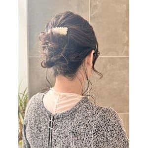 結婚式ヘアアレンジ