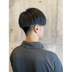 マッシュ×ツーブロック