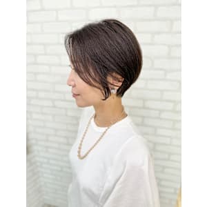 40代50代オススメショートボブ