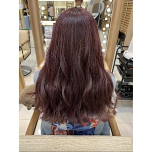 ［なつな］ピンクブラウン/暖色カラー