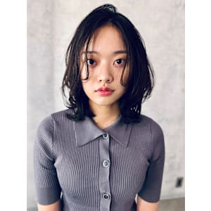 【最旬ヘア】ミディアムレイヤー