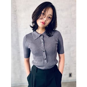 【最旬ヘア】ミディアムレイヤー